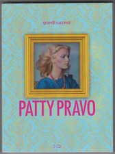 LONG BOX 3 CD Patty Pravo ‎– Grandi Successi  Sony 88843023522 Sigillato 2014