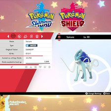 ✨ Shiny Suicune ✨Event GAMESTOP 🔷 Pokemon Sword Shield 🔷 UNTOUCHED