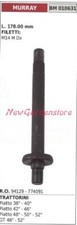 Albero mozzo portalama trattorino rasaerba tagliaerba piatto 38" MURRAY 010631