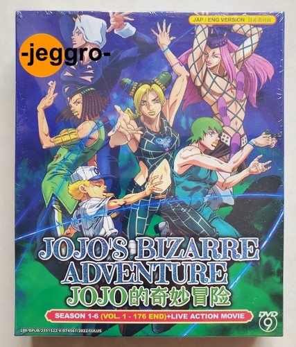 Anime dvd jojo bizarre - anime,