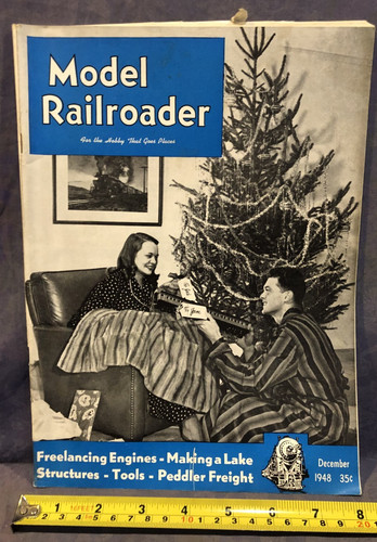 Model railroader december 1948 - model,