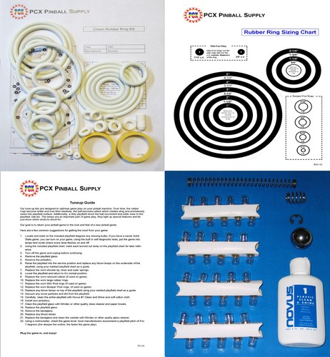Kit messa punto flipper - messa,