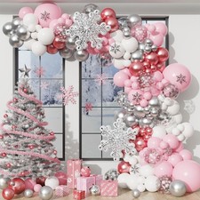Pink Winter Wonderland Balloon