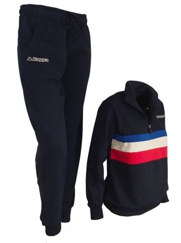 Tuta kappa blu donna - tuta, con
