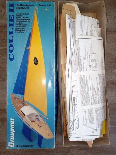Yacht vintage graupner - graupner, collie