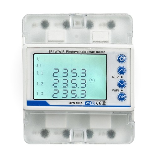Contatore kwh bidirezionale - kwh,