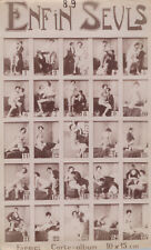 NUDI NUS FEMMINILI EROTISMO-PROVINI AUTENTICI-ORIGINALI D'EPOCA CARTONCINO 8X13