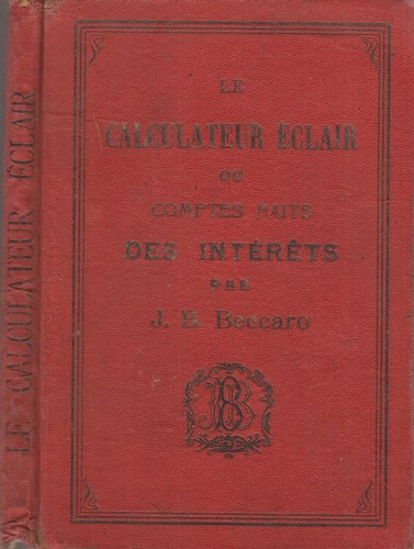 Calculateur éclair ou - éclair.,