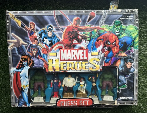Set scacchi marvel - scacchi, heroes