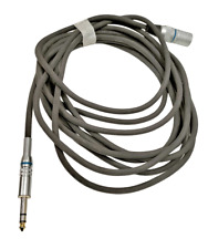 Cavo Canon Microfono XLR Maschio Jack 6,3 mm 5,5 metri QuikLok Microfonico Usato