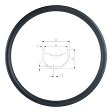 Cerchio carbonio bici mtb 29er