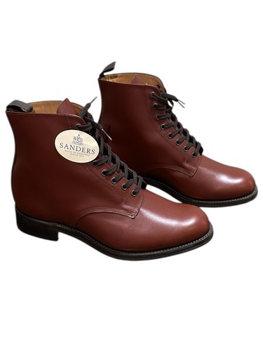 Sanders derby boot marrone - sanders,
