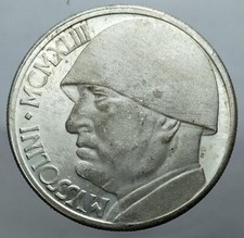 MEDAGLIA  MONETA DI MUSSOLINI PER NOSTALGICI cod. M21