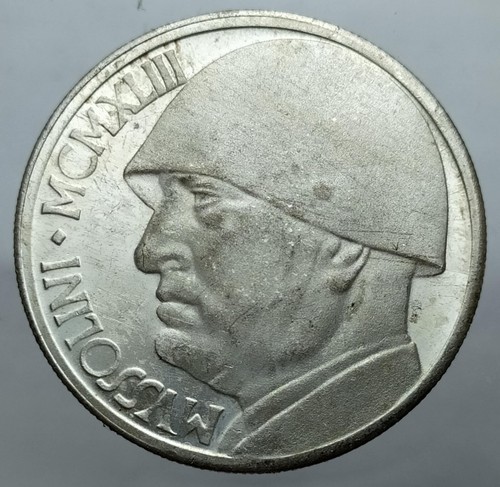 Medaglia moneta mussolini - moneta, di