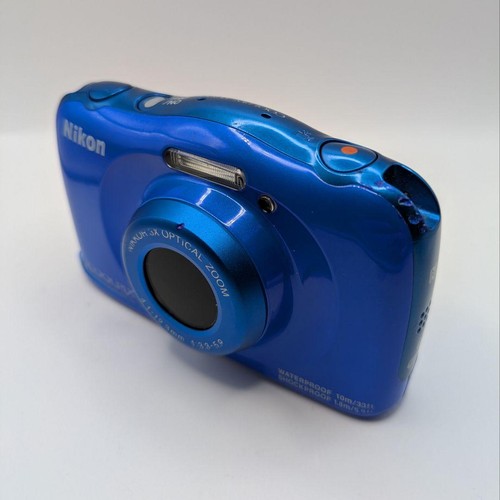 Nikon coolpix w100 - nikon, blu