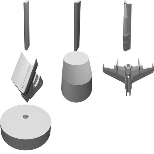 Kit corpo aereo - rc, modello