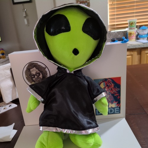 Peluche alieno verde con - ,