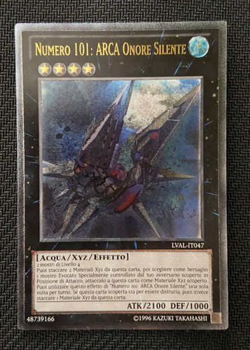 Numero 101 arca onore silente - 101:,
