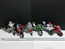 Lotto 6 Moto In Scala Honda, Harley Davidson, Motocross