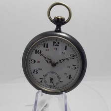 Orologio Uomo Da Tasca  Antico 1900 Funzionante Revisionato 