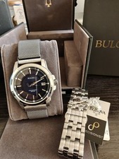 Bulova precisionist blue dial - bulova,