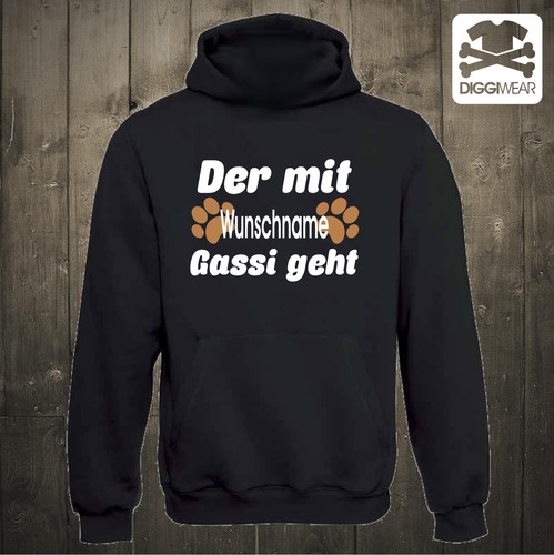 Felpa con cappuccio - cappuccio, "nome