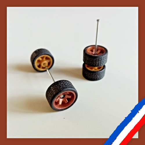 Jeu roues bronze - de,