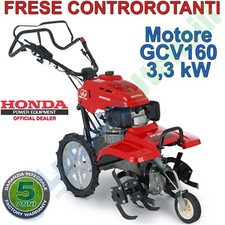 Motozappa Motocoltivatore Controrotante HONDA a Benzina a Scoppio 4 Tempi FF500