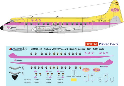 Vickers viscount 814 nora - vickers,