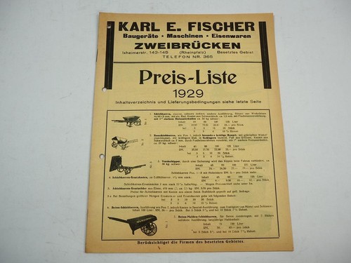 Karl fischer zweibrücken - fischer,