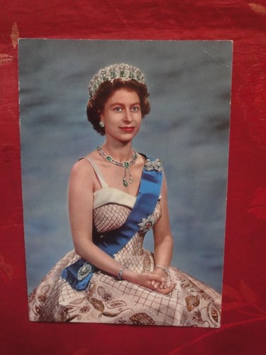 Cartolina inglese queen - cartolina,