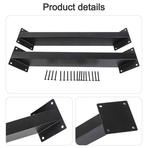 2pz cornici supporto nere - supporto,