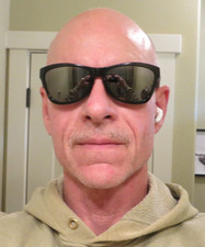 Oakley - JUPITER - NERO su NERO - Usato - 03-244 58[]16 NON POLARIZZATO