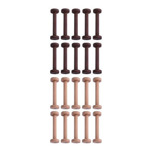 10x rocchetti legno - 10x, da
