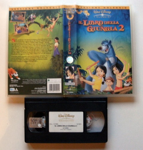 Vhs libro della giungla - della,