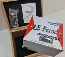 Condensatore 1.5 Farad, con