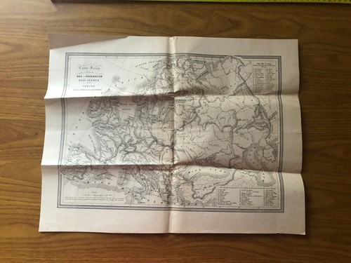 Antica cartina geografica - cartina,