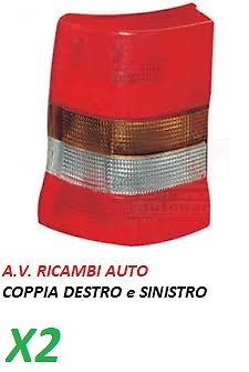 Coppia stop posteriore fanali - coppia,