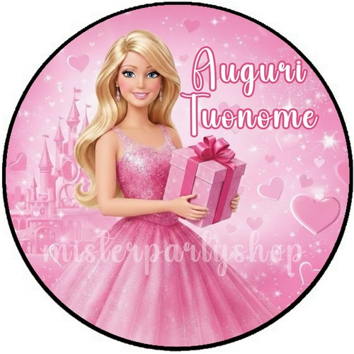 Cialda barbie ostia per - cialda,