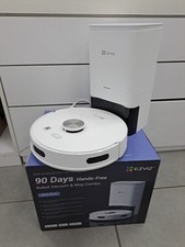 EZVIZ RE5 PLUS ROBOT ASPIRAPOLVERE WHITE CON BASE SVUOTAPOLVERE