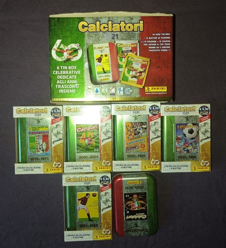 Calciatori panini tin box - calciatori,