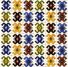 Piastrelle messicane 10x10 in