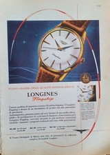 OROLOGI LONGINES   - ADVERT PUBBLICITA' D'EPOCA ADVERTIS ADV-SEL