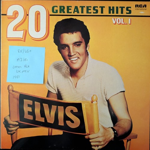 Elvis presley greatest - 20, hits