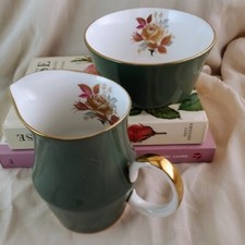 lattiera e zuccheriera porcellana inglese vintage