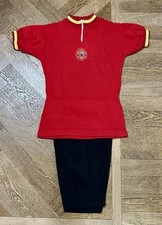 Raro Completo Ciclismo Vintage Maglia + Pantaloncini “Spagna” NOS Eroica Tg. XS