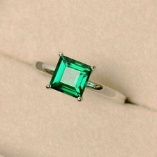 Princess Cut Lab Created