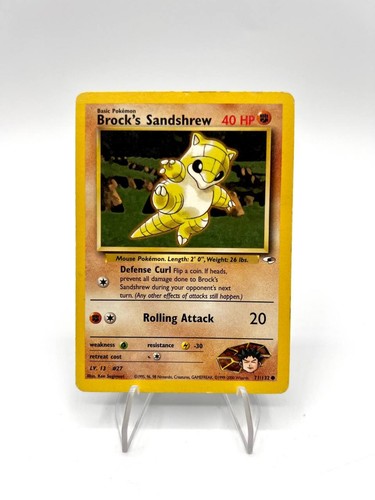 Carta pokemon brock - pokemon, brock's