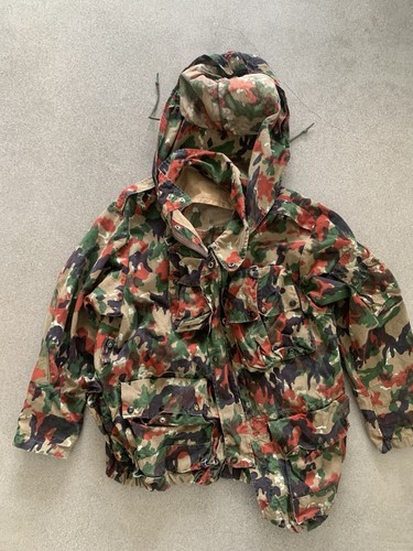 Parka con cappuccio swiss - parka, army