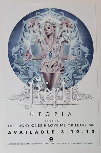 Kerli poster album utopia - poster,